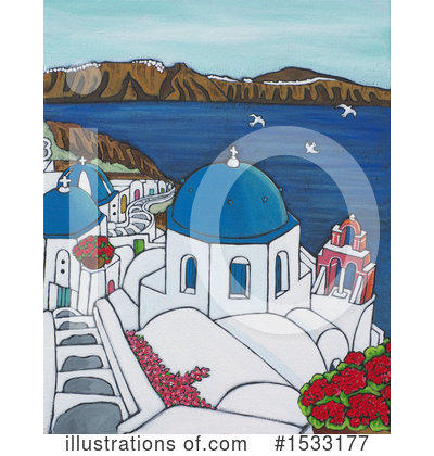 Greece Clipart #1533177 by Maria Bell