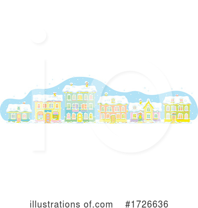 Townhouse Clipart #1726636 by Alex Bannykh
