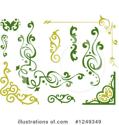 Royalty-Free (RF) Vine Clipart Illustration by BNP Design Studio - Stock Sample #1249349