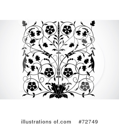 Royalty-Free (RF) Vine Clipart Illustration by BestVector - Stock Sample #72749