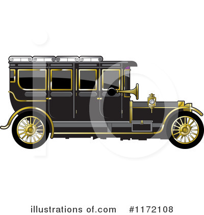 Antique Car Clipart #1172108 by Lal Perera