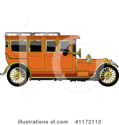 Antique Car Clipart #1172112 by Lal Perera