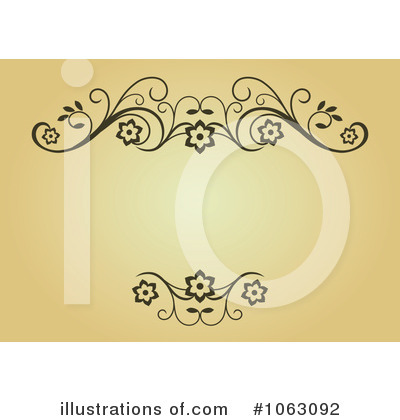 Royalty-Free (RF) Vintage Frame Clipart Illustration by Vector Tradition SM - Stock Sample #1063092