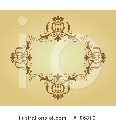 Royalty-Free (RF) Vintage Frame Clipart Illustration by Vector Tradition SM - Stock Sample #1063101