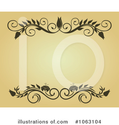 Royalty-Free (RF) Vintage Frame Clipart Illustration by Vector Tradition SM - Stock Sample #1063104