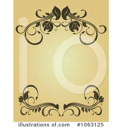 Royalty-Free (RF) Vintage Frame Clipart Illustration by Vector Tradition SM - Stock Sample #1063125
