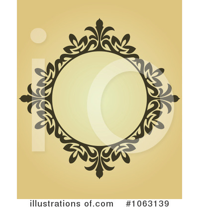 Royalty-Free (RF) Vintage Frame Clipart Illustration by Vector Tradition SM - Stock Sample #1063139