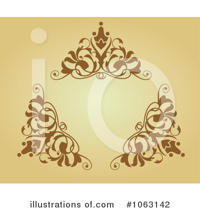 Royalty-Free (RF) Vintage Frame Clipart Illustration by Vector Tradition SM - Stock Sample #1063142