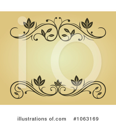 Royalty-Free (RF) Vintage Frame Clipart Illustration by Vector Tradition SM - Stock Sample #1063169