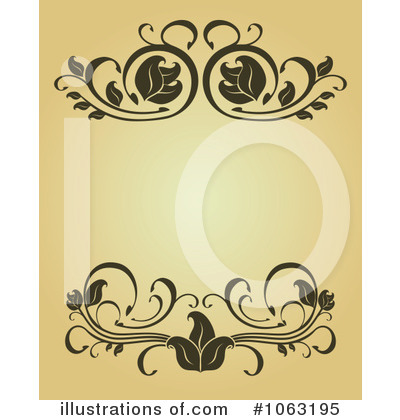 Royalty-Free (RF) Vintage Frame Clipart Illustration by Vector Tradition SM - Stock Sample #1063195