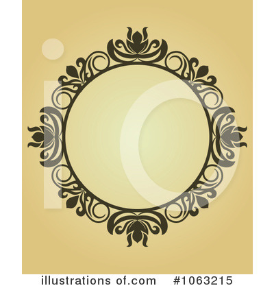 Royalty-Free (RF) Vintage Frame Clipart Illustration by Vector Tradition SM - Stock Sample #1063215
