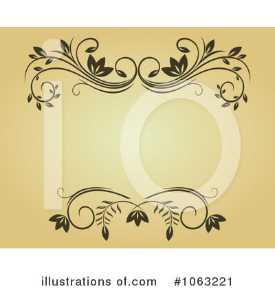 Royalty-Free (RF) Vintage Frame Clipart Illustration by Vector Tradition SM - Stock Sample #1063221