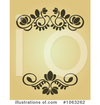 Royalty-Free (RF) Vintage Frame Clipart Illustration by Vector Tradition SM - Stock Sample #1063262
