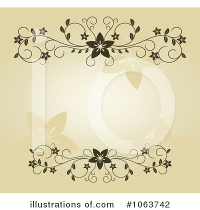 Royalty-Free (RF) Vintage Frame Clipart Illustration by Vector Tradition SM - Stock Sample #1063742
