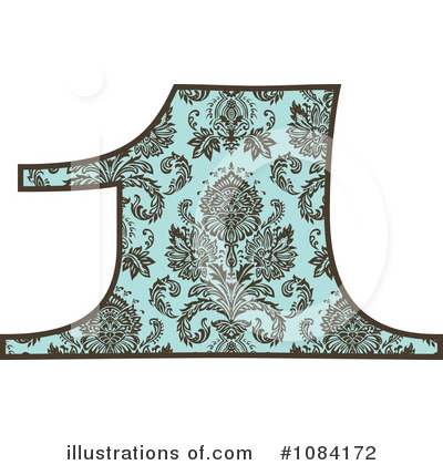 Royalty-Free (RF) Vintage Numbers Clipart Illustration by BestVector - Stock Sample #1084172