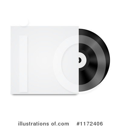 Royalty-Free (RF) Vinyl Record Clipart Illustration by vectorace - Stock Sample #1172406