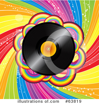 Vinyl Records Clipart #63819 by elaineitalia