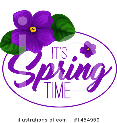 Royalty-Free (RF) Violet Clipart Illustration by Vector Tradition SM - Stock Sample #1454959