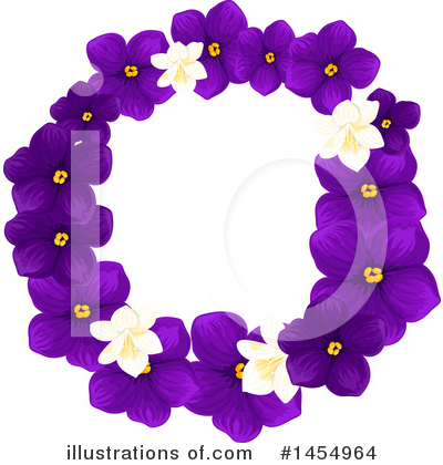Violet Clipart #1454964 by Vector Tradition SM