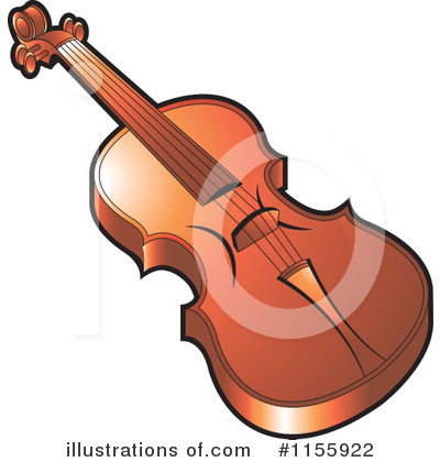 Royalty-Free (RF) Violin Clipart Illustration by Lal Perera - Stock Sample #1155922