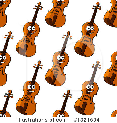Royalty-Free (RF) Violin Clipart Illustration by Vector Tradition SM - Stock Sample #1321604