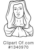 Virgin Mary Clipart #1340970 by dero