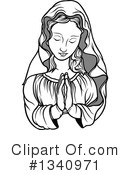 Virgin Mary Clipart #1340971 by dero