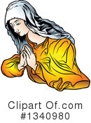 Virgin Mary Clipart #1340980 by dero