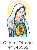 Virgin Mary Clipart #1346552 by dero