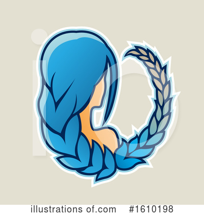 Royalty-Free (RF) Virgo Clipart Illustration by cidepix - Stock Sample #1610198
