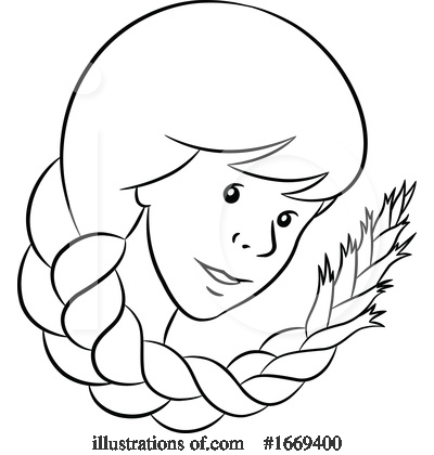 Royalty-Free (RF) Virgo Clipart Illustration by cidepix - Stock Sample #1669400