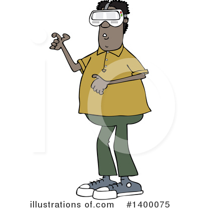 Royalty-Free (RF) Virtual Reality Clipart Illustration by djart - Stock Sample #1400075