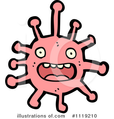 Royalty-Free (RF) Virus Clipart Illustration by lineartestpilot - Stock Sample #1119210