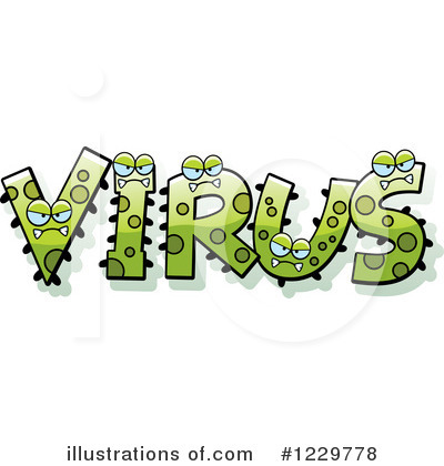 Royalty-Free (RF) Virus Clipart Illustration by Cory Thoman - Stock Sample #1229778