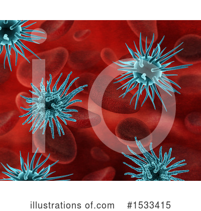 Royalty-Free (RF) Virus Clipart Illustration by KJ Pargeter - Stock Sample #1533415