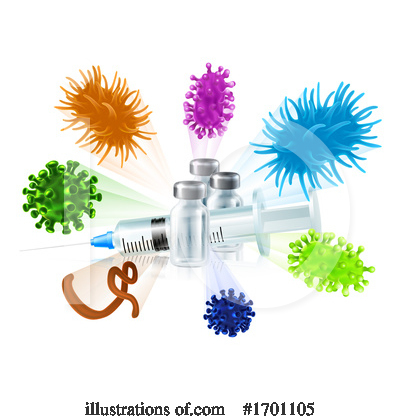 Royalty-Free (RF) Virus Clipart Illustration by AtStockIllustration - Stock Sample #1701105