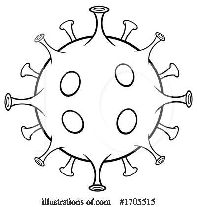 Royalty-Free (RF) Virus Clipart Illustration by Hit Toon - Stock Sample #1705515