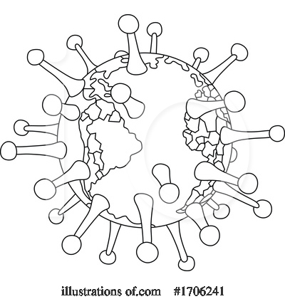 Royalty-Free (RF) Virus Clipart Illustration by Alex Bannykh - Stock Sample #1706241