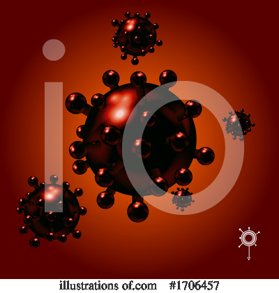 Royalty-Free (RF) Virus Clipart Illustration by elaineitalia - Stock Sample #1706457