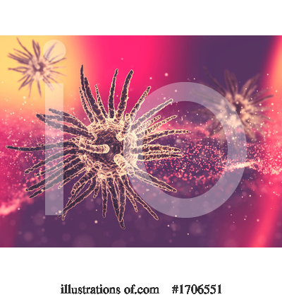 Royalty-Free (RF) Virus Clipart Illustration by KJ Pargeter - Stock Sample #1706551