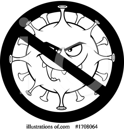 Royalty-Free (RF) Virus Clipart Illustration by Hit Toon - Stock Sample #1708064
