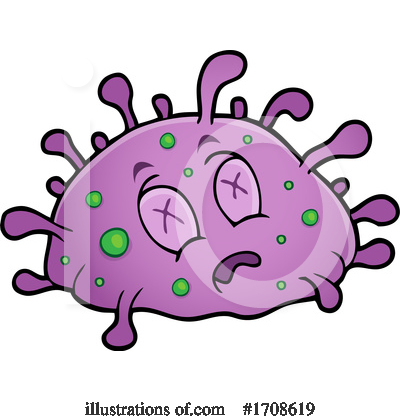 Royalty-Free (RF) Virus Clipart Illustration by visekart - Stock Sample #1708619