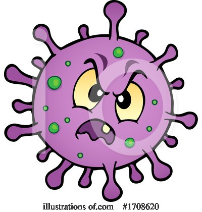 Royalty-Free (RF) Virus Clipart Illustration by visekart - Stock Sample #1708620