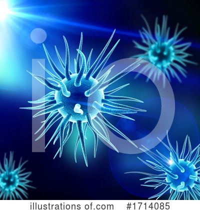 Royalty-Free (RF) Virus Clipart Illustration by KJ Pargeter - Stock Sample #1714085