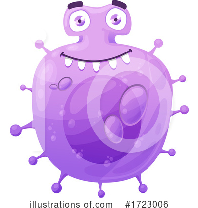 Royalty-Free (RF) Virus Clipart Illustration by Vector Tradition SM - Stock Sample #1723006