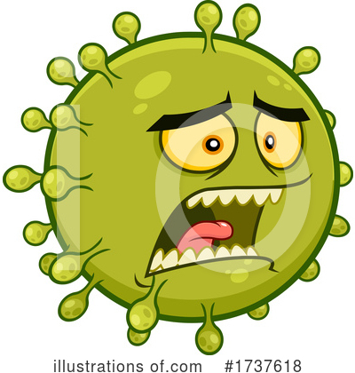 Virus Clipart #1737618 by Hit Toon