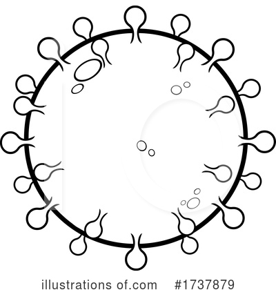 Royalty-Free (RF) Virus Clipart Illustration by Hit Toon - Stock Sample #1737879