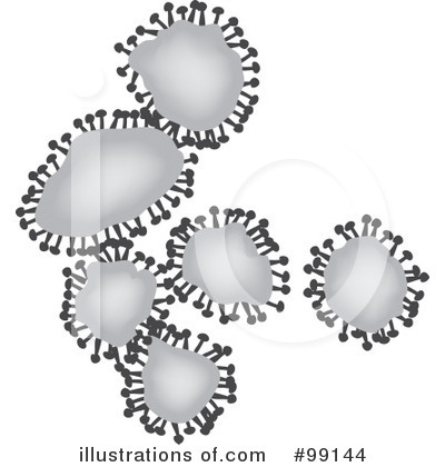 Royalty-Free (RF) Virus Clipart Illustration by Pams Clipart - Stock Sample #99144