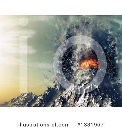 Volcanic Clipart #1331957 by KJ Pargeter