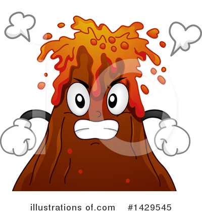 Volcano Clipart #1429545 by BNP Design Studio